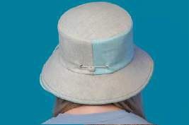  Панама лён 2-х цвет