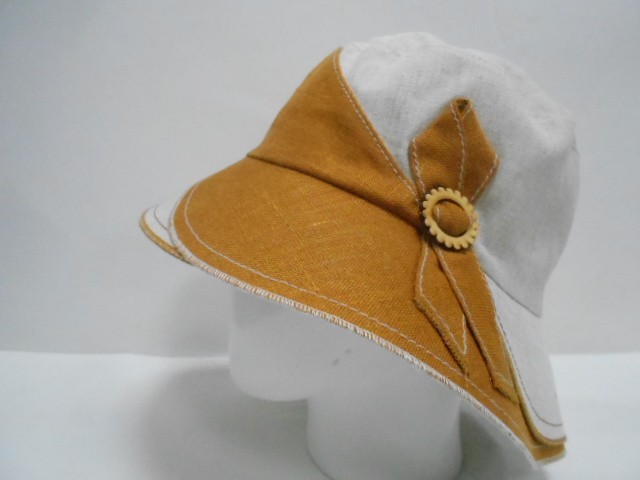  Панама лён 2-х цвет