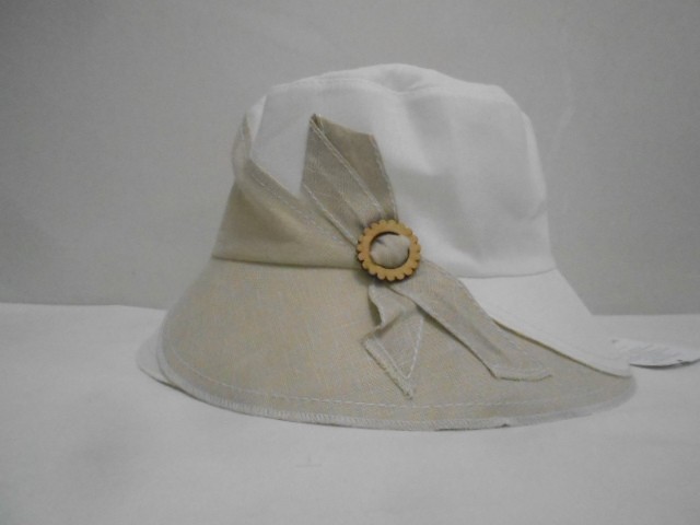  Панама лён 2-х цвет