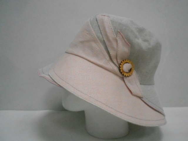  Панама лён 2-х цвет