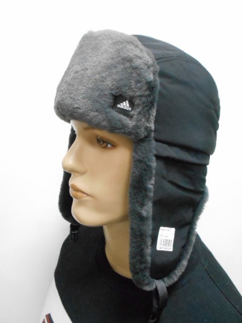  Ушанка муж. плащёвка+норка