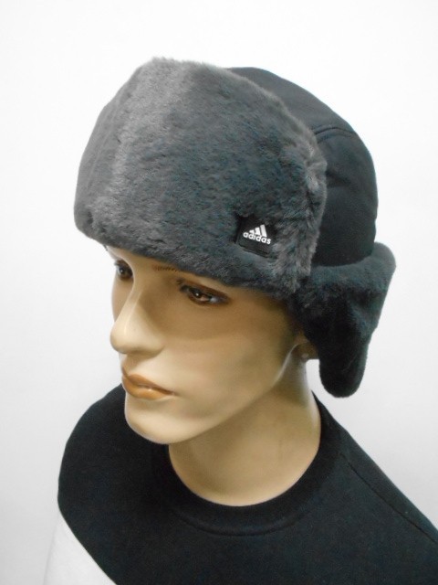  Ушанка муж. плащёвка+норка