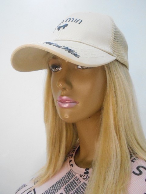  Бейсболка жен. сетка