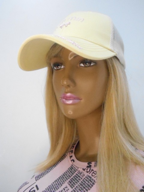  Бейсболка жен. сетка