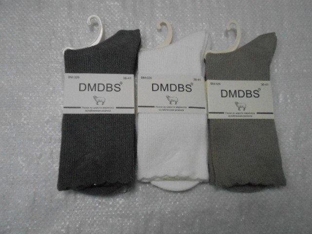  Носки жен. мериноса шерсть