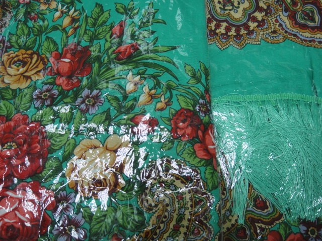 Платок цветы