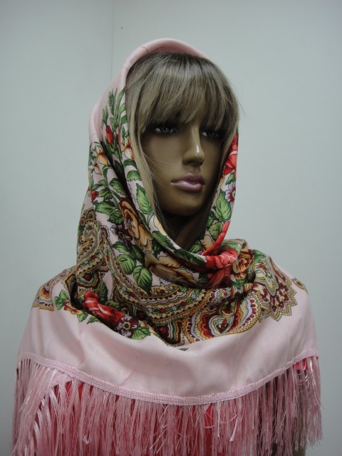 Платок цветы