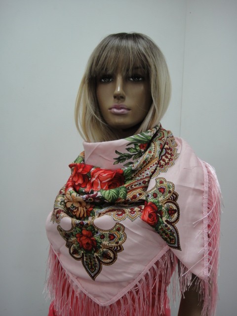 Платок цветы