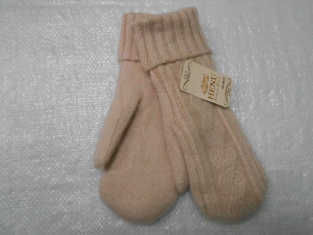  Варежки жен. ангора 