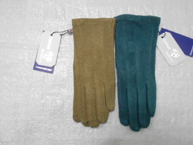   перчатки жен. шерсть+бамбук
