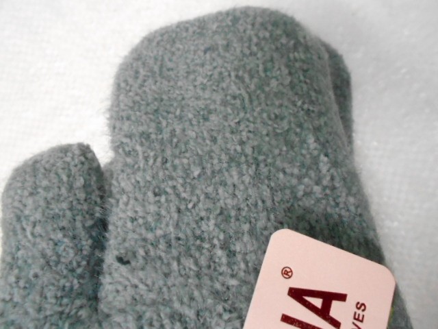  варежки жен. шерсть бамбук