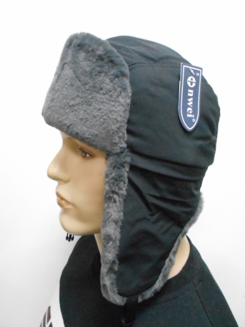  Ушанка муж. плащёвка+норка