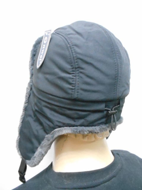  Ушанка муж. плащёвка+норка