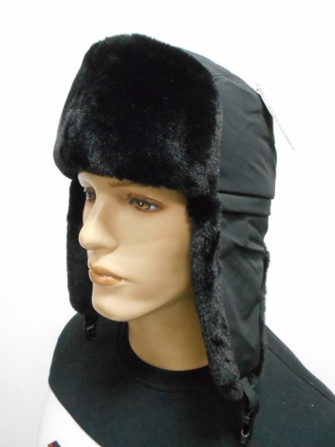  Ушанка муж. плащёвка+норка