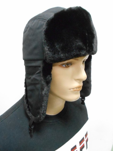  Ушанка муж. плащёвка+норка
