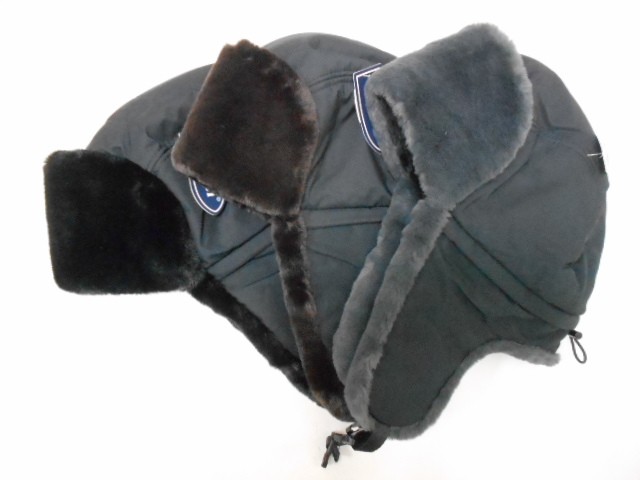  Ушанка муж. плащёвка+норка
