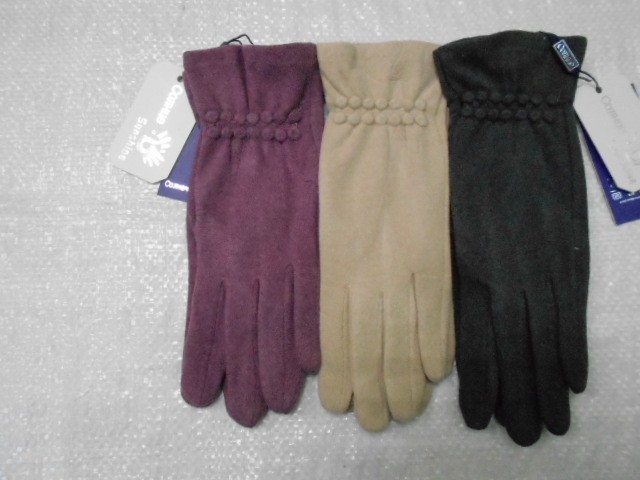   перчатки жен. шерсть+бамбук