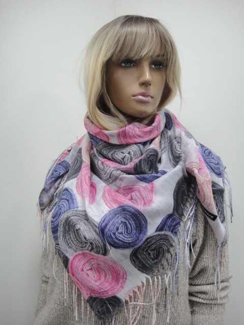  Клубки+город платок