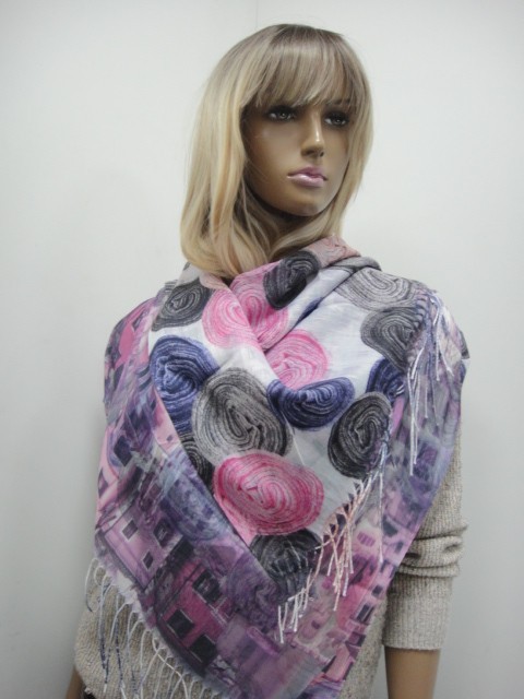  Клубки+город платок