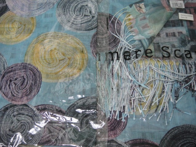  Клубки+город платок