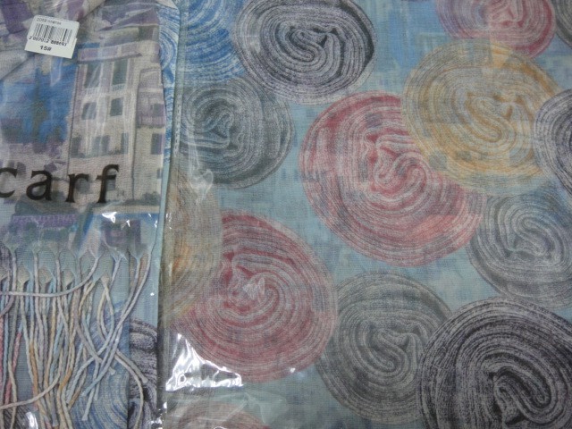  Клубки+город платок