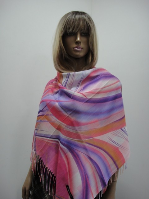  Абстракция+клетка платок