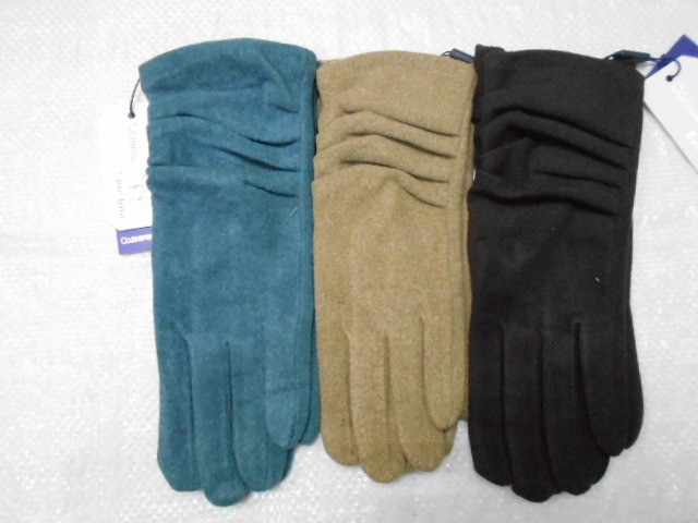   перчатки жен. шерсть+бамбук