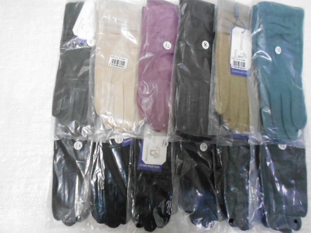   перчатки жен. шерсть+бамбук