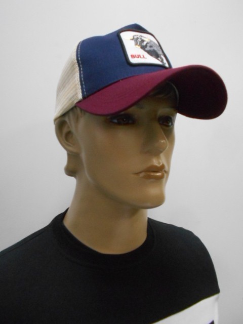  Бейсболка муж. с сеткой 