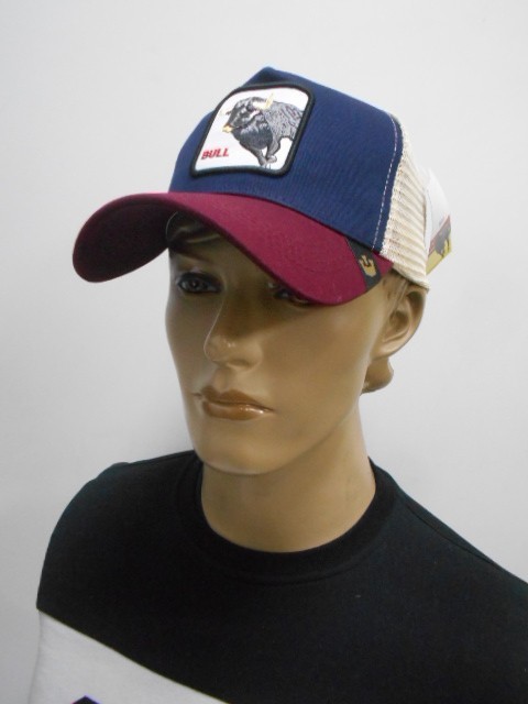  Бейсболка муж. с сеткой 