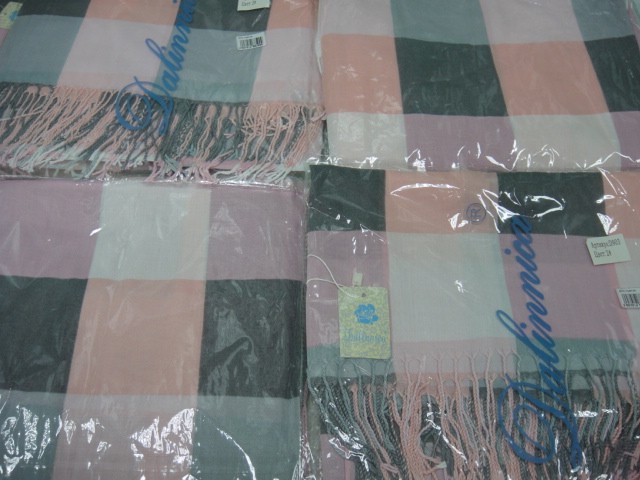  Клетка платок