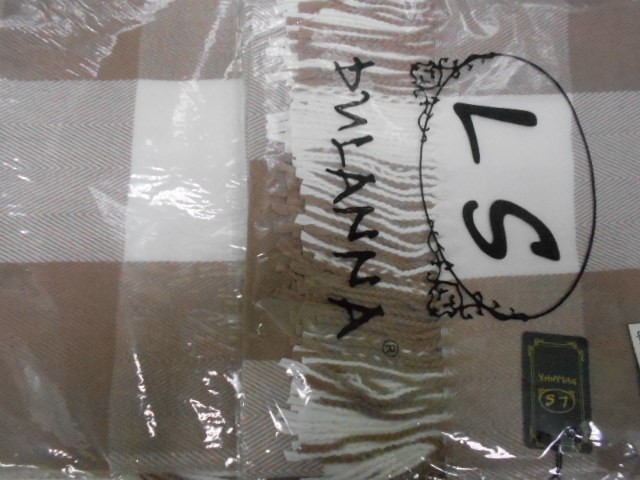  Клетка платок меланж