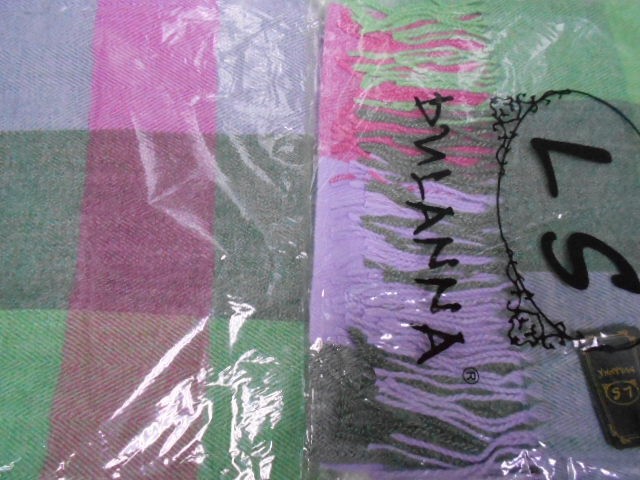  Клетка платок меланж