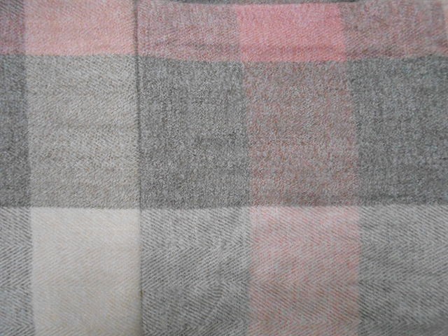  Клетка платок меланж