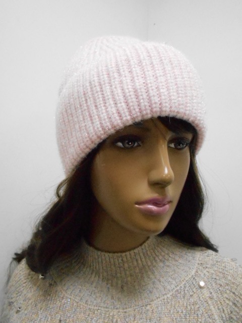  Амели шапка с люрексом