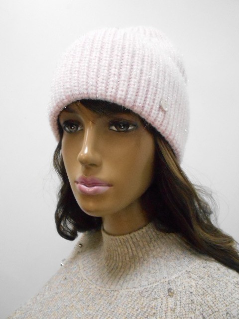  Амели шапка с люрексом