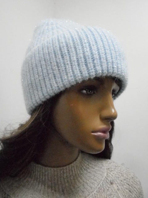  Амели шапка с люрексом