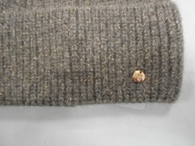  Амели шапка с люрексом