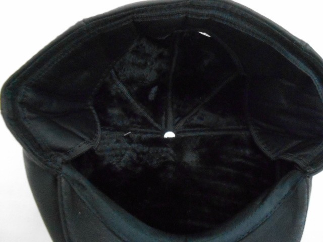  Кепка муж. кожа 