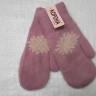  Варежки жен. снежинки