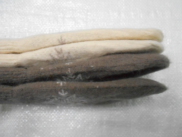  Варежки жен. снежинки