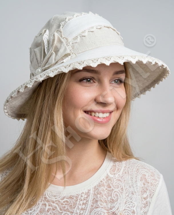  Шляпа лён