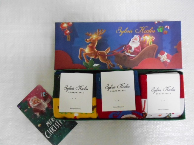 носки жен.Новогодние (3пары)