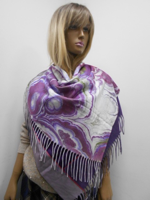  Круги+абстракция платок