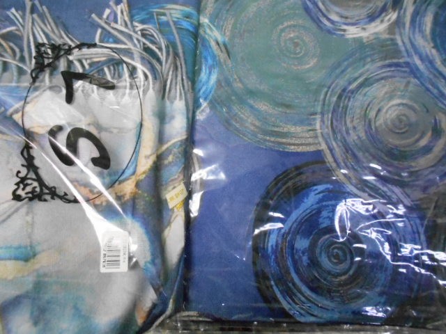  Круги+абстракция платок