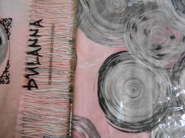  Круги+абстракция платок