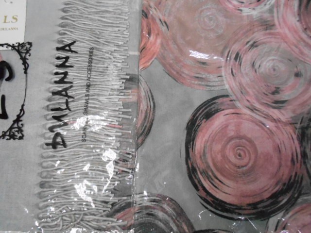  Круги+абстракция платок