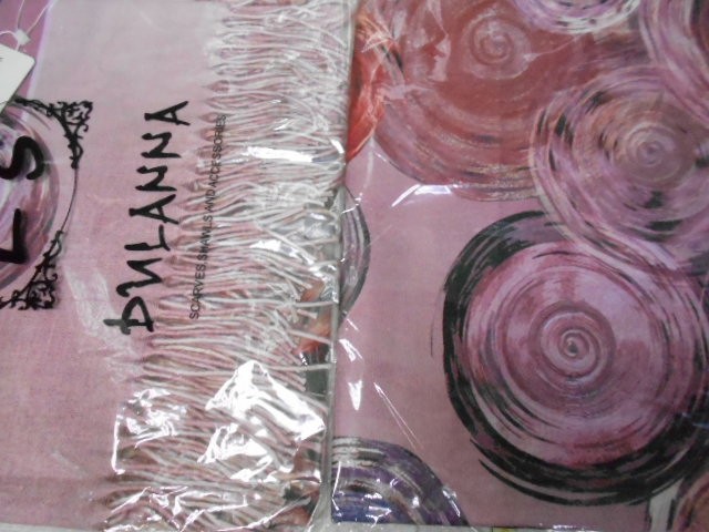  Круги+абстракция платок