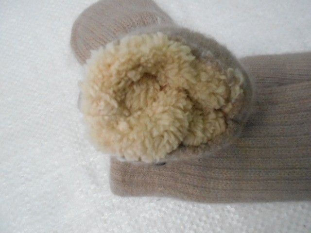  варежки жен. шерсть Мериноса