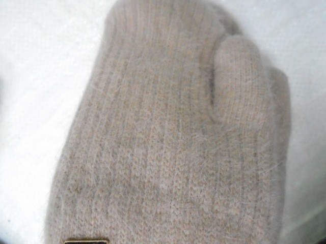  варежки жен. шерсть Мериноса